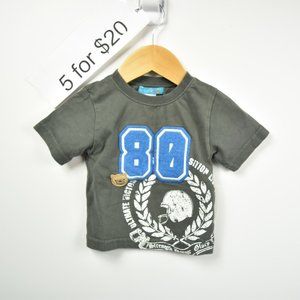 football graphic t shirt 3-6M